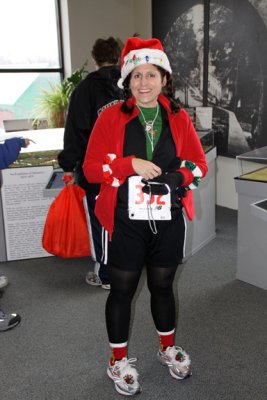 Runner at the Seneca Museum