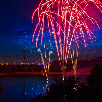 feux d'artifices 2009