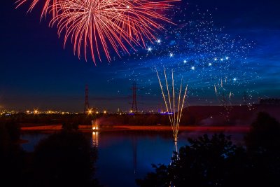 feux d'artifices 2009