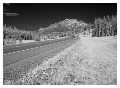Highway near Canmore