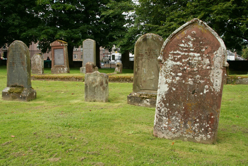 at Melrose Abbey