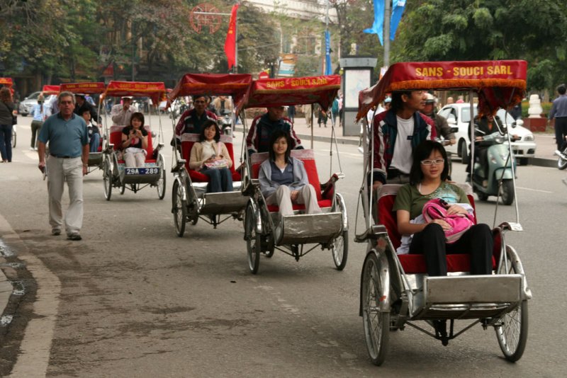 Touring Hanoi
