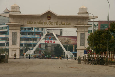 Lao Cai - Chinese border