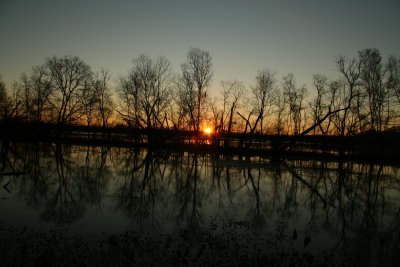 Sunrise at 40 Acre Lake