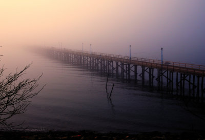  Pier in Fog