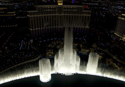 Bellagio Water Show Finale