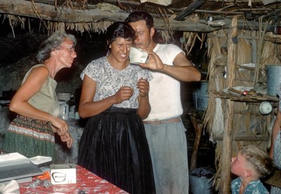 Marian Piper Thomson  in Mulege Baja Mexico 1961
