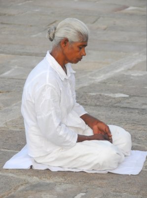 Woman in Prayer Sri Lanka