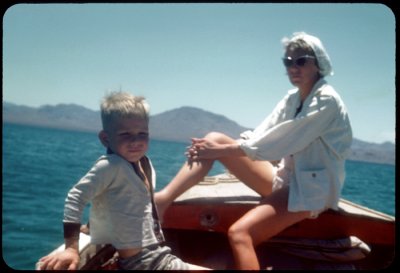 Jonathan & Marian Thomson Fishing Conception Bay Mexico 1961