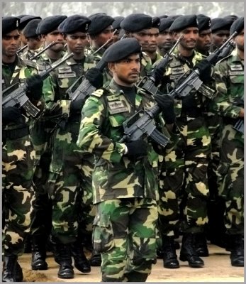 Soldiers of Sri Lanka