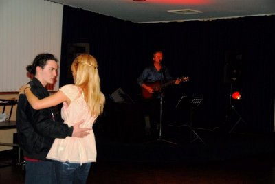  Jordan Thomson Dances to Darby Burger at RSL Club Brisbane Australia