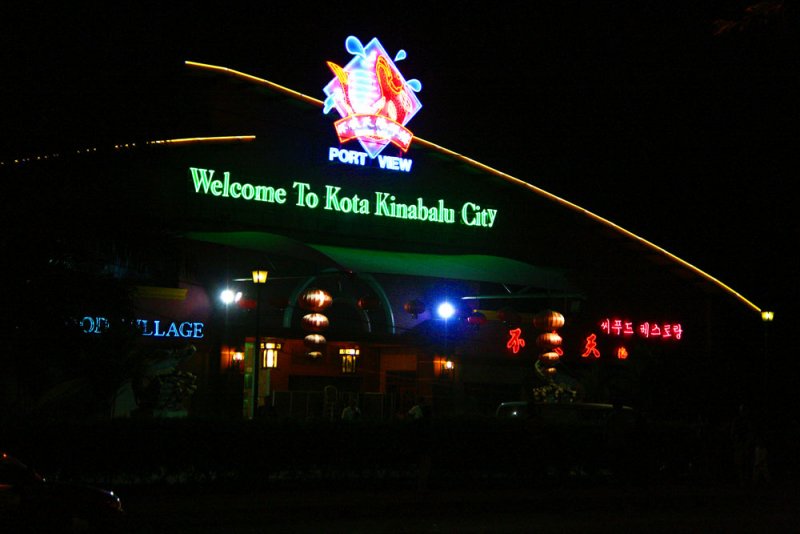 Night. at Kota Kinabalu, Sabah