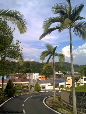 View from Raub Magistret Hill