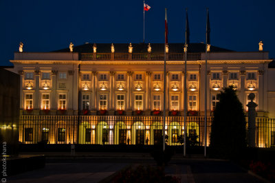 Presidential Palace at Night
