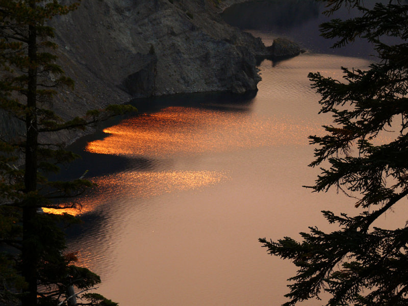 Ring of Fire, Crater Lake National Park, Oregon, 2008