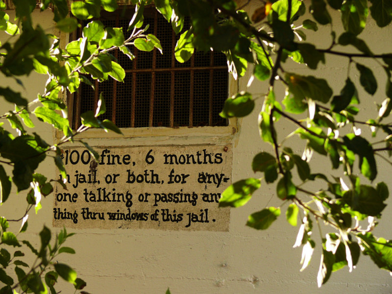 Jailhouse, Greenville, California, 2008