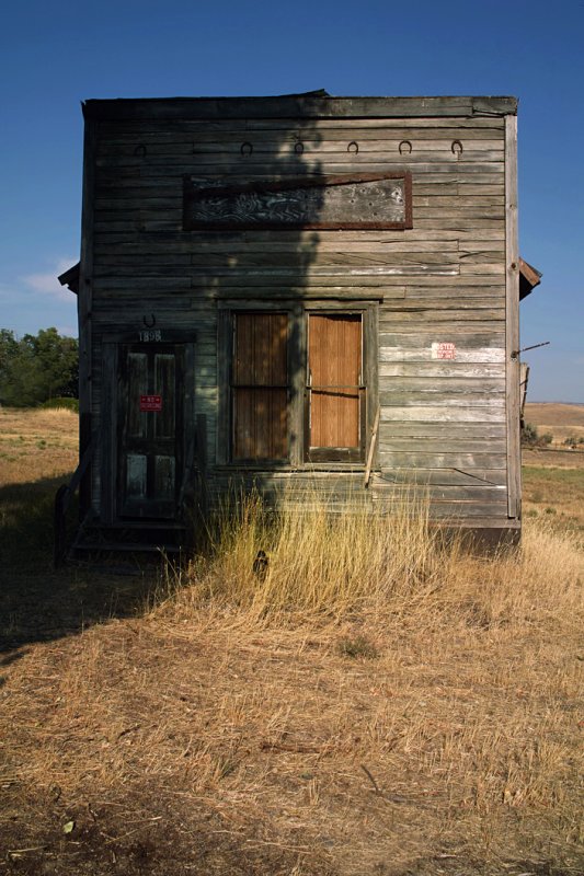Down on its luck, Antelope, Oregon, 2008
