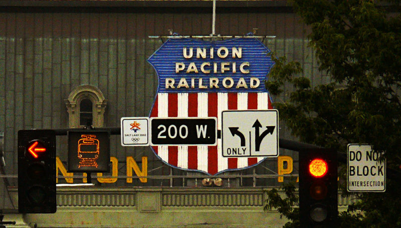 Signage, Salt Lake City, Utah, 2008