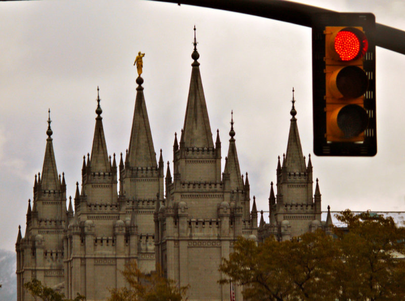Red light, Salt Lake City, Utah, 2008