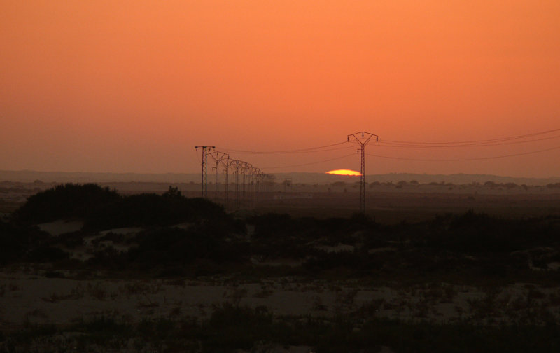 Sliver of sun, Douz, Tunisia, 2008
