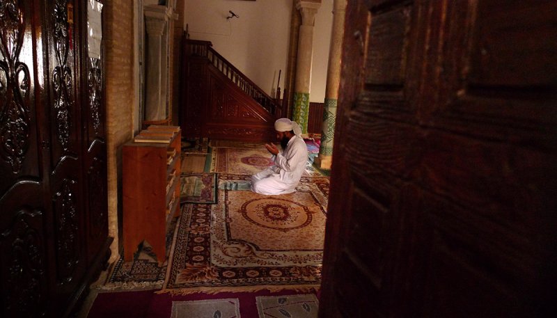 Beyond the doors, Great Mosque, Kairouan, Tunisia, 2008