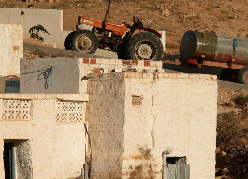 Over the top, Matmata, Tunisia, 2008