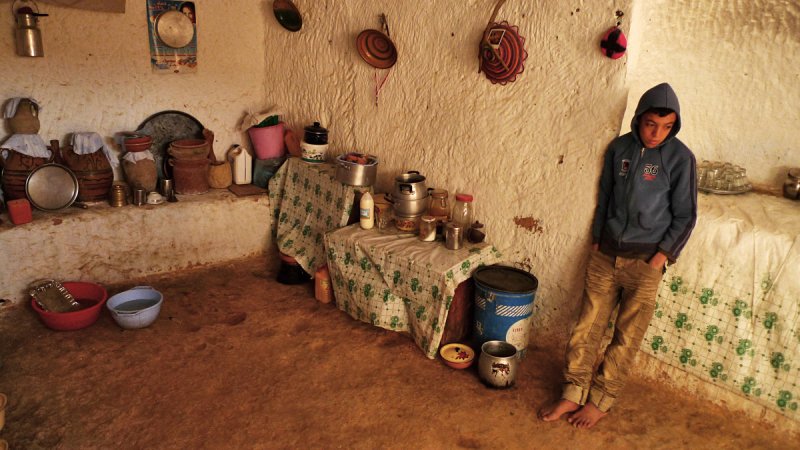 Cave dweller, Matmata, Tunisia, 2008