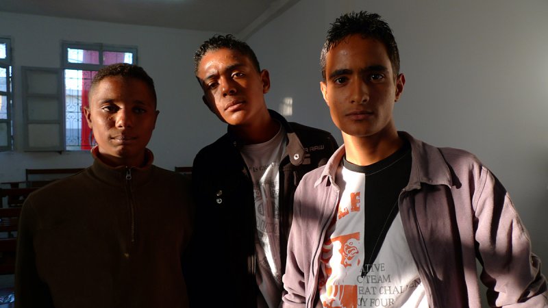 High school boys, Tozeur, Tunisia, 2008