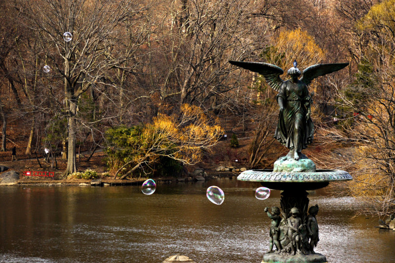 Bethesda Fountain, Central Park, New York City, New York, 2009