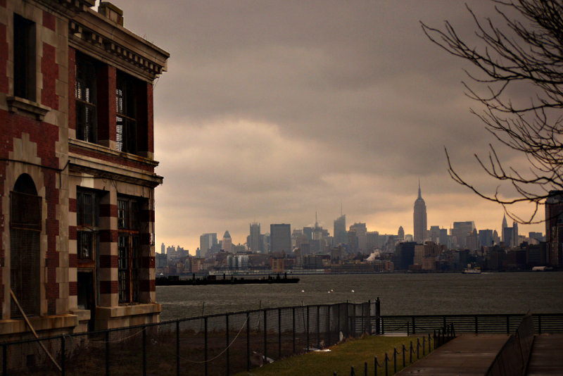 Manhattan, from Ellis Island, New York City, New York, 2009