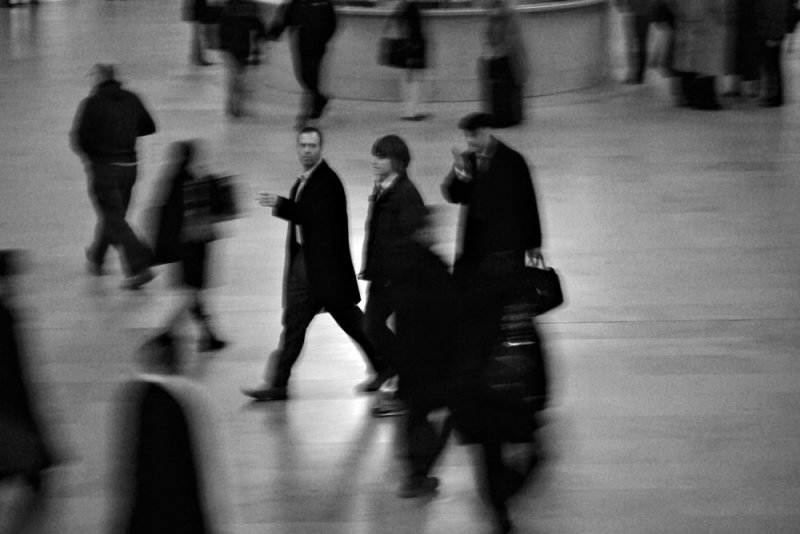 Morning rush, Grand Central Terminal, New York City, New York, 2009