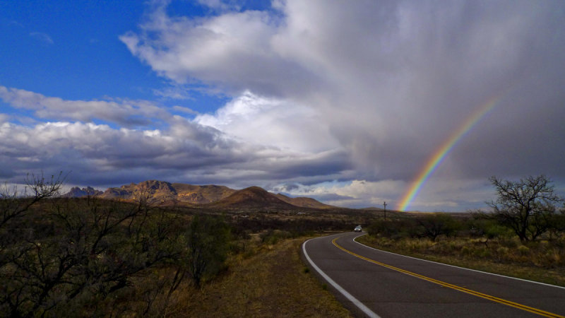 Rainbow, near Arivaca Junction, Arizona, 2009