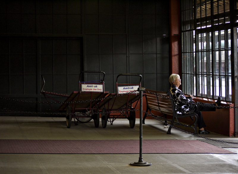 Baggage Room, Amtrak Station, Portland, Oregon, 2009