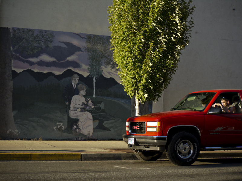 Then and now, Grants Pass, Oregon, 2009