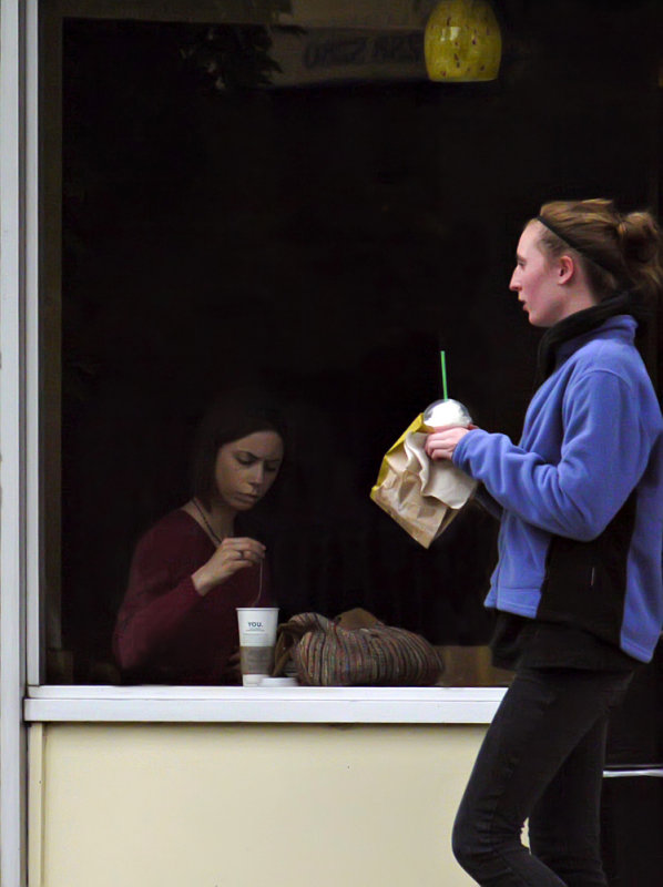 Coffee shop, Portland, Oregon, 2009