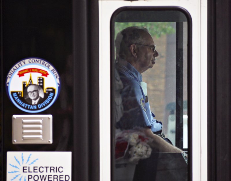 Bus driver, New York City, New York, 2009