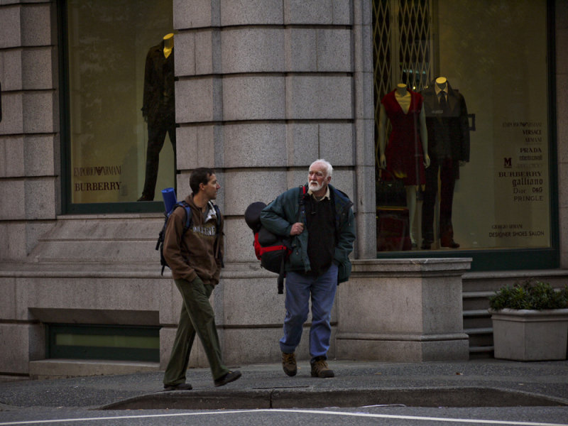 At the corner, Vancouver, Canada, 2009