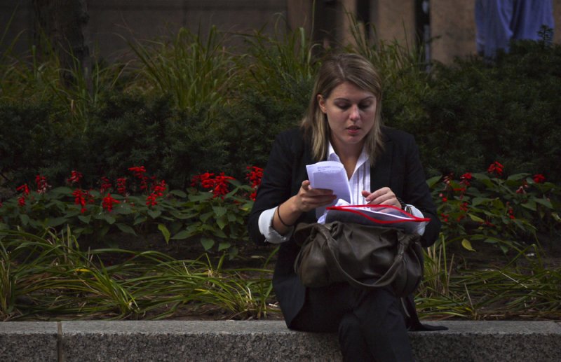 Office worker, Toronto, Canada, 2009