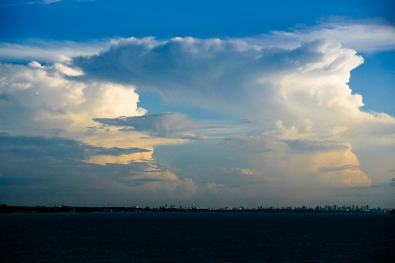 Clouds over the Amazon, Belem, Brazil, 2010
