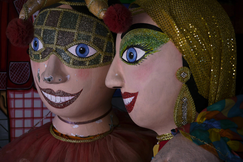 Carnival conversation, Olinda, Brazil, 2010