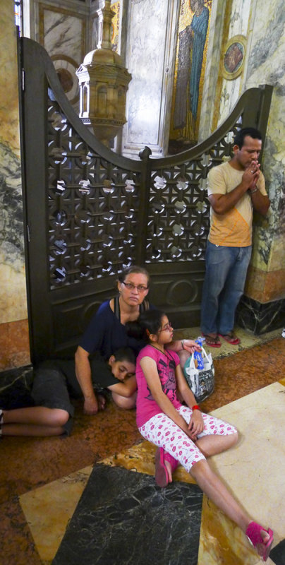 Family, Cathedral, Belem, Brazil, 2010
