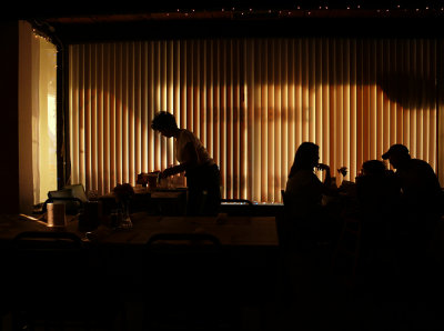 Waitress at work, Greenville, California, 2008