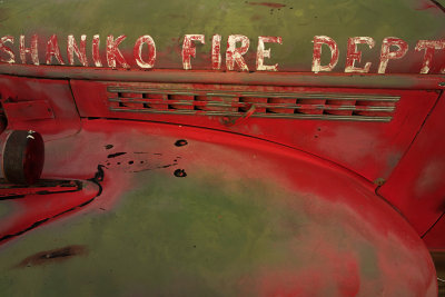 Fire Engine, Shaniko, Oregon, 2008
