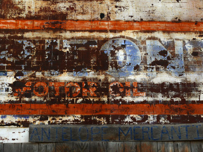 Layered history, Antelope, Oregon, 2008