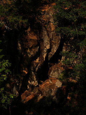 Rock Formations, McCloud River, California, 2008
