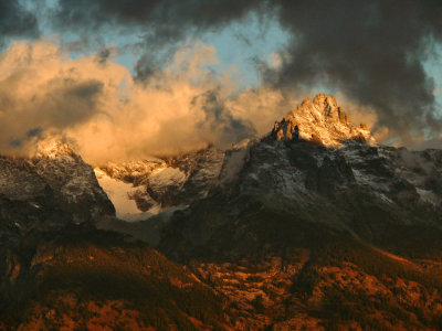 Dawn on Mount Owen, Grand Teton National Park, Wyoming, 2008