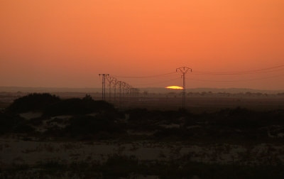 Sliver of sun, Douz, Tunisia, 2008