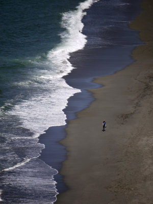 Alone, Trinidad Beach, Patricks Point State Park, Trinidad, California, 2009