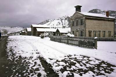 Snowscape, Bannack, Montana, 2010