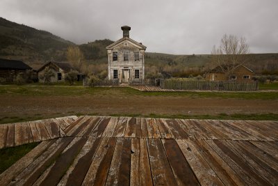 Schoolhouse, Bannack, Montana, 2010